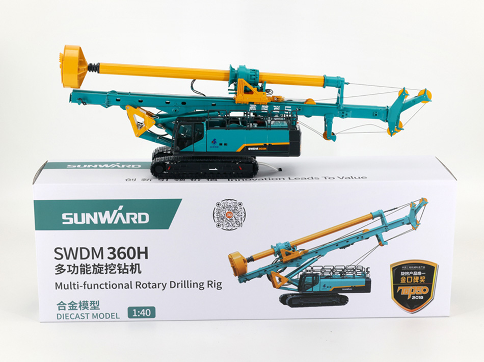 Роторная буровая установка SUNWARD M360H, модель машины для забивки свай и фундаментов из сплава